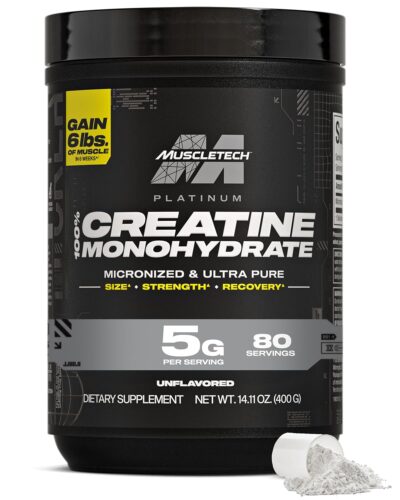 MuscleTech | Platinum | Creatine Monohydrate Powder | Pure Micronized